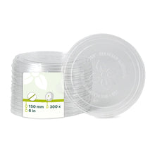 Cup lids rPET Ø 150 mm, clear
