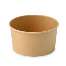 Paper-bowls (premium) 800 ml, Ø 150 mm, brown, round