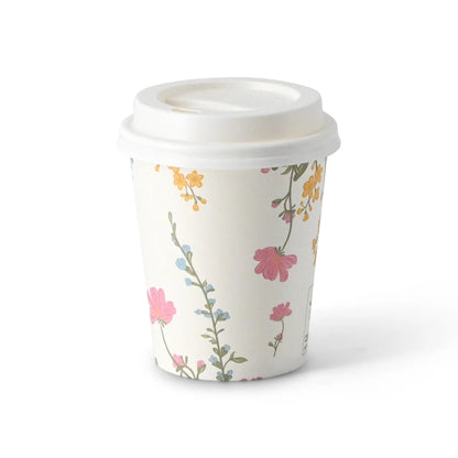 8 oz Paper cup printed with "Spring", Ø 80 mm, white