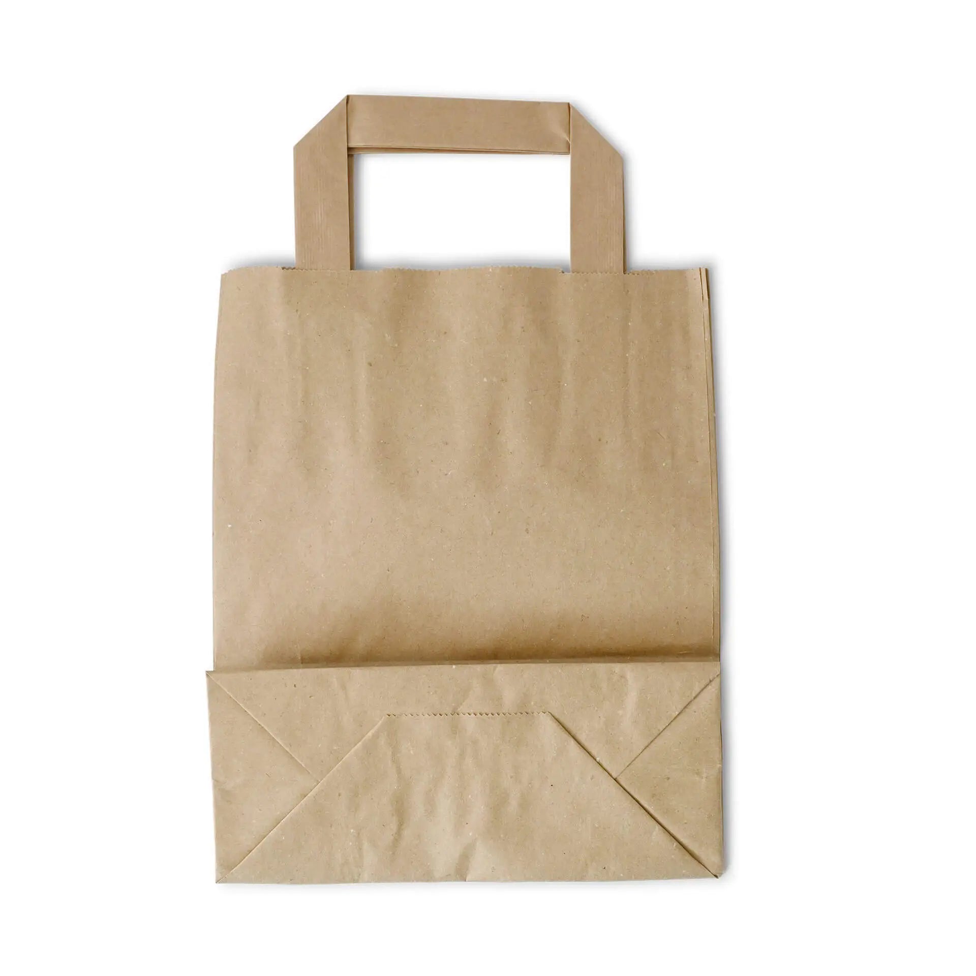 Recycling paper-carrier bags S, 18 x 8 x 22 cm, kraft