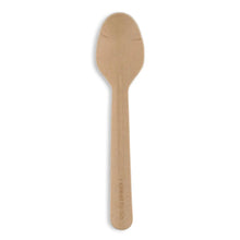 Paper spoons 16,5 cm, kraft