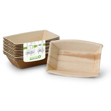 Palm leaf bowls  "Palmware®" 400 ml, rectangular